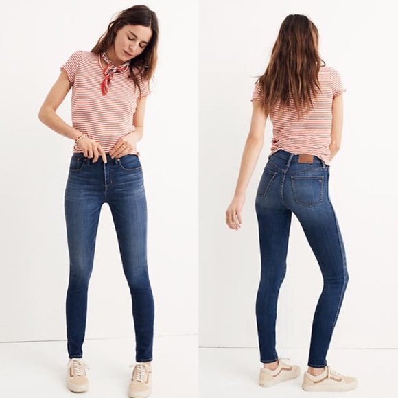 Madewell Denim - Madewell 10” High-Rise Skinny Jeans